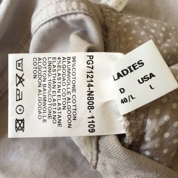 Fabiana Filippi Beige straight leg jeans. EUC. - Picture 6 of 8